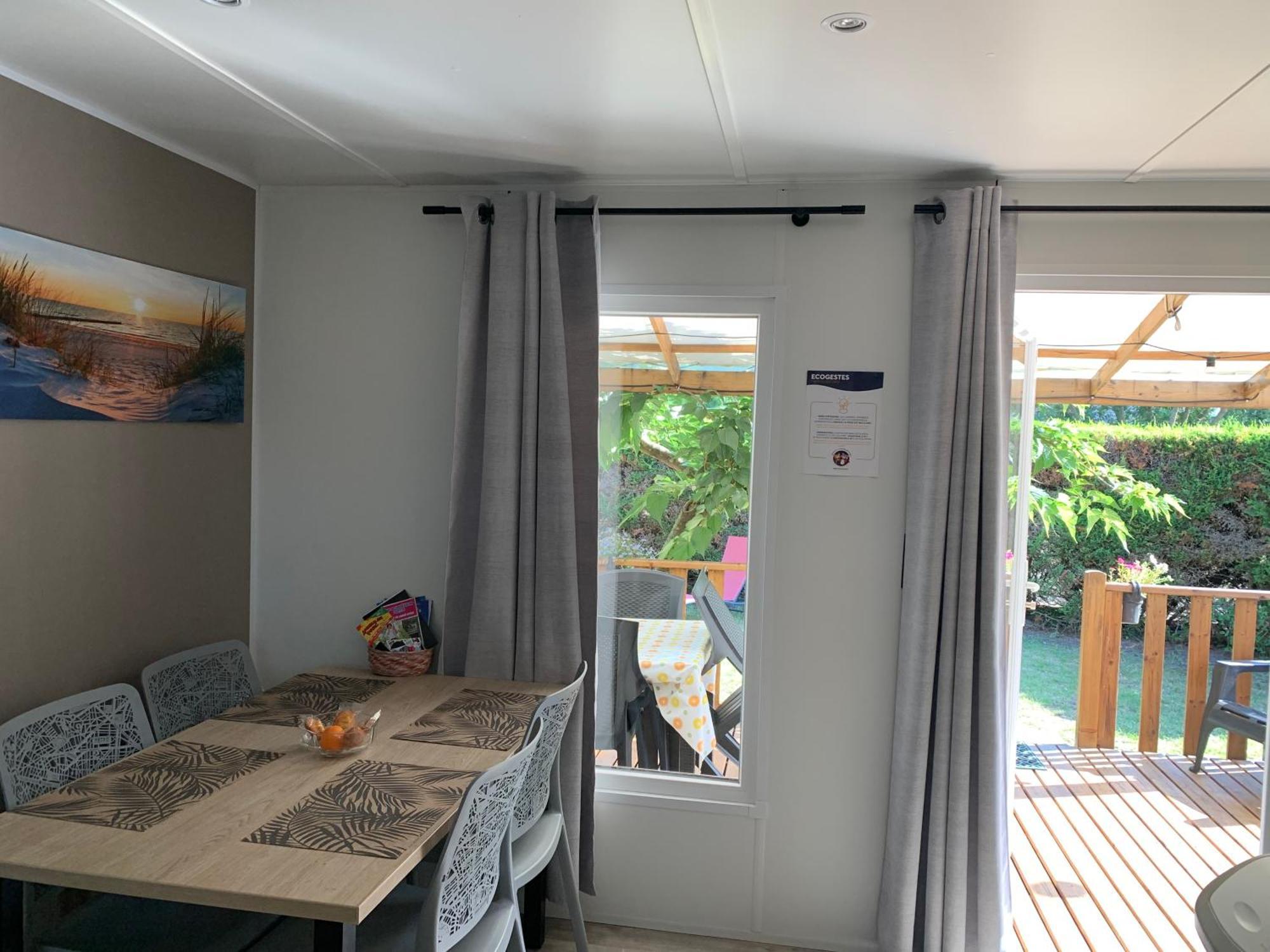 Le Mobilhome De Evelyne Et Serge Lit-et-Mixe Dış mekan fotoğraf